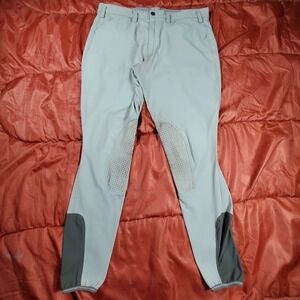 Pikeur Rodrigo Grip II Breeches Men's‎ Siz 54 Khaki Horse Riding Pants Bosnia